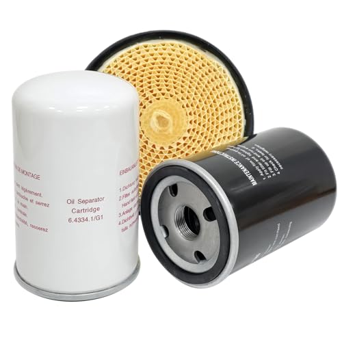 6.4334.1 Oil Separator Compatible with KAESER SX3/4/6/8 Screw Air Compressor Replacement Parts 6.4334.1/G1 6.4334.0