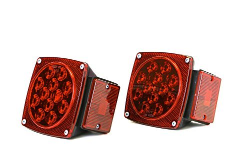  [AUSTRALIA] - MAXXHAUL 70460 12V LED Trailer Tail Lights (Turn/Stop/Signal-Left/Right-DOT Compliant) LED Trailer Turn Lights