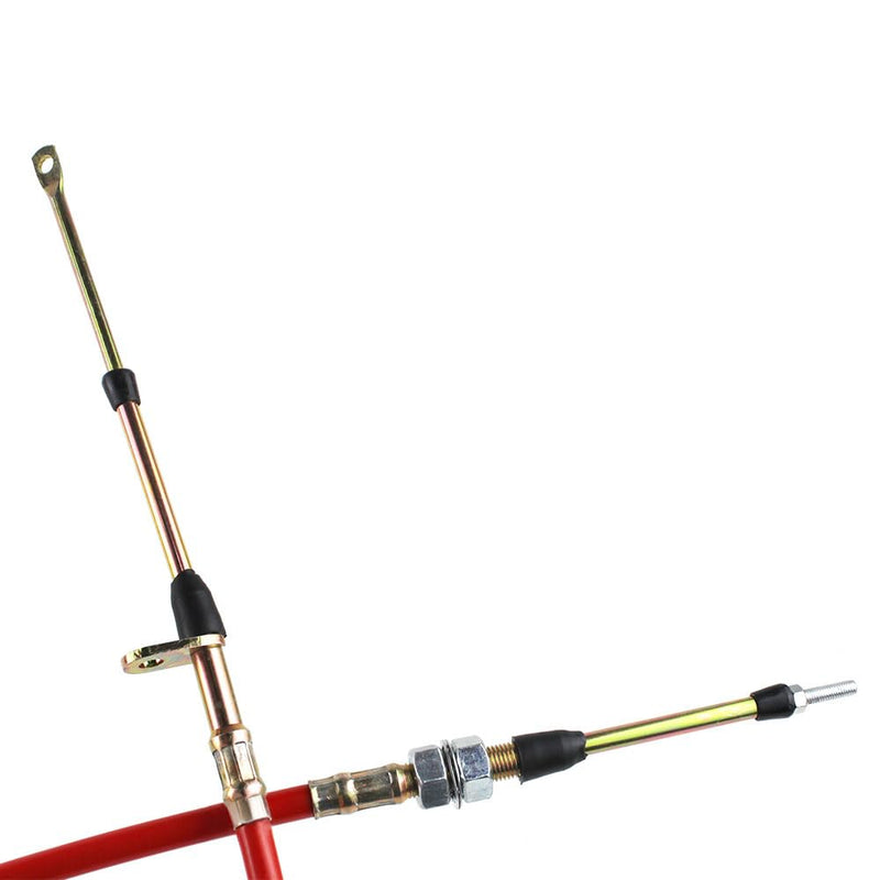 Automatic Transmission Shifter Cable Compatible with B&M Heavy Duty Shifter Cable Eyelet End 0.375" Outer Diameter 5 Ft Long Repalce Af72-1002 BMM-80833