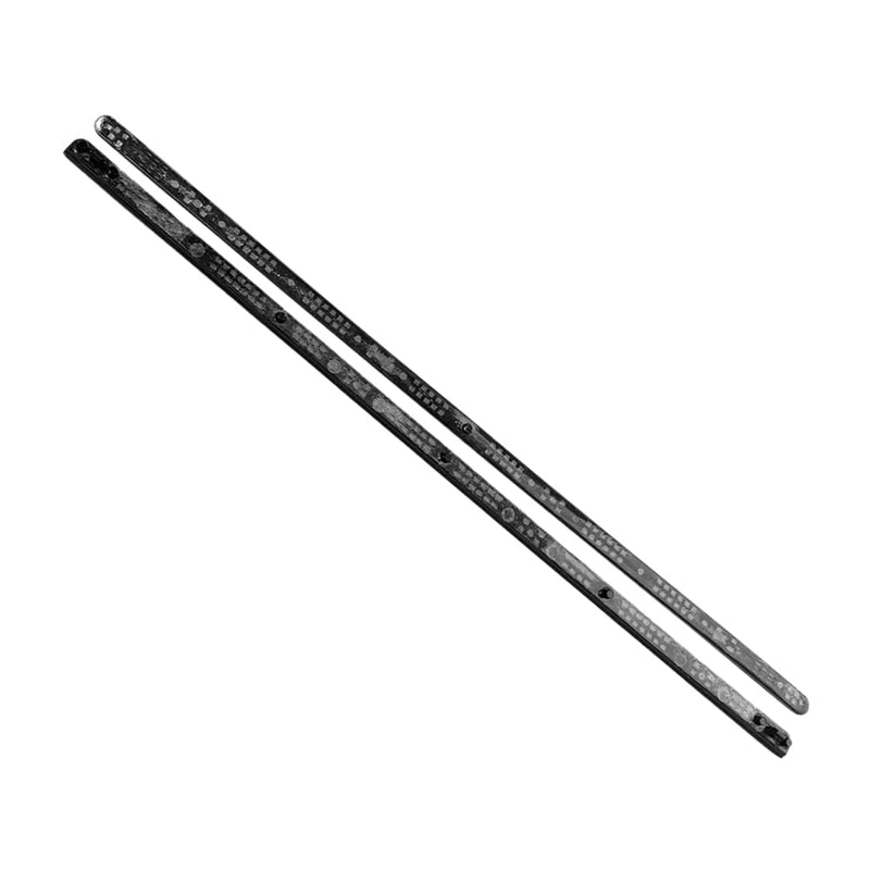 2pcs Laptop Bottom Cover Rubber Non-Slip Bumper Foot Feet Pad Replacement for Dell Latitude 7400 Rubber Strip Laptop Bottom Shell Cover Foot Pad Black Rubb-er Feet