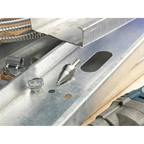 Bosch SDH30 3 pc. High Speed Steel Step Drill Bit Set 3pc Set