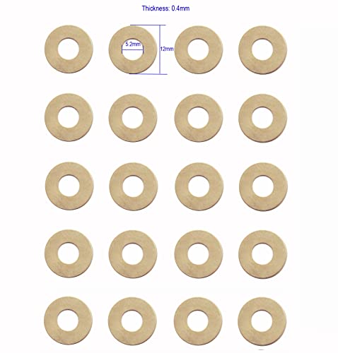 Replacement Griptilian Mini 555 556 557 Knife Gasket Brass Washers