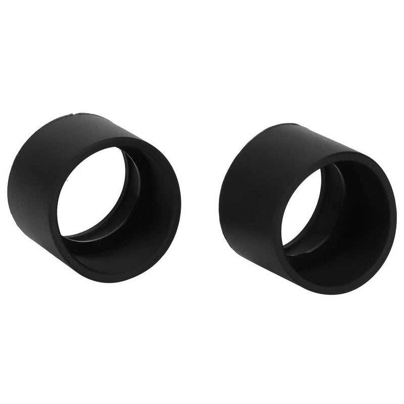 AUNMAS 2PCS Eyepiece Cover, Binocular Eye Cups Binocular Eye Cups Replacement Guard Soft Rubber 36mm Diameter Stereo Microscope Accessory for 32 36mm Stereo Microscope(Flat Angle)(KP-H1 bevel) KP-H1 bevel