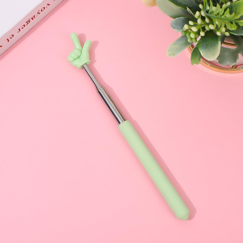 Telescopic Teaching Pointer for Teachers, Retractable Presentation Stick for Classroom, Online Teaching, Elementary School and Kindergarten