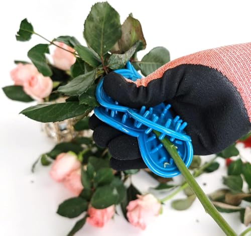 24 Pcs Professional Rose Thorn & Stem Remover Bulk - Ergonomic Soft Grip for Flower Trimming, Floral Arrangement, Gardening Tools 24