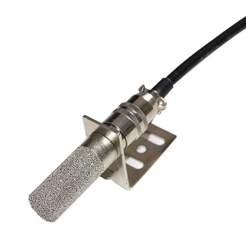 Taidacent RS485 Temperature and Humidity Transmitter Modbus RTU Moisture Monitoring Controller Probe with SHT30 Sensor PLC DCS (SHT30TYPE3) SHT30 Metal Probe High Temperature Waterproof Temperature and Humidity