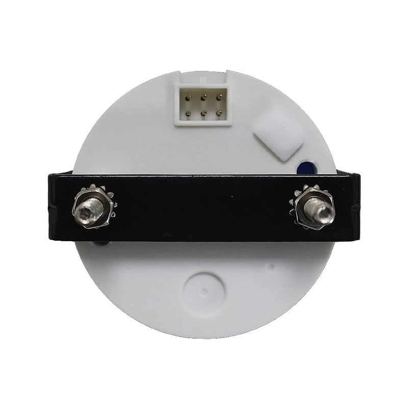 ELING Waterproof Boat Rudder Angle Indicator Gauge Meter 0-190ohm Signal 2"(52mm) with Backlight Black+Black only gauge