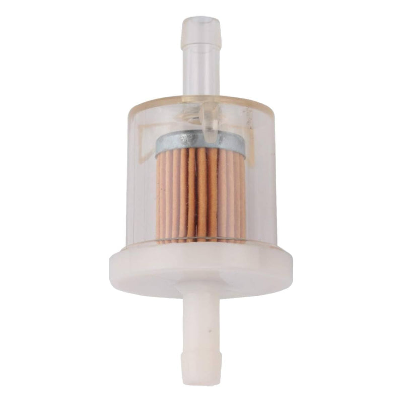 49019-0027 Fuel Filter for Brigs and Straton 691035 493629 84001895 5065 Replace for Kawasaki 49019-7001 49019-7005 49019-0014 1/4" Inline Fuel Filter Lawn Mower 2hp 17.5hp 27hp 35hp Engines