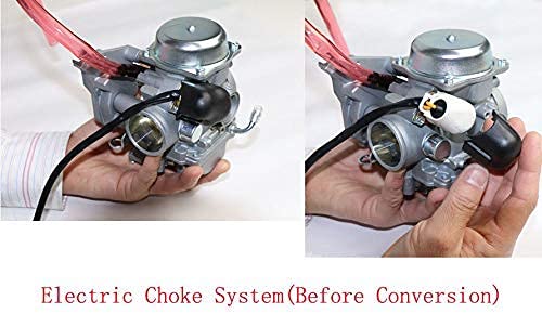 Manual Choke Conversion Kit Fits For Arctic Cat Electric Choke, 350 366 400 500 650 ATV