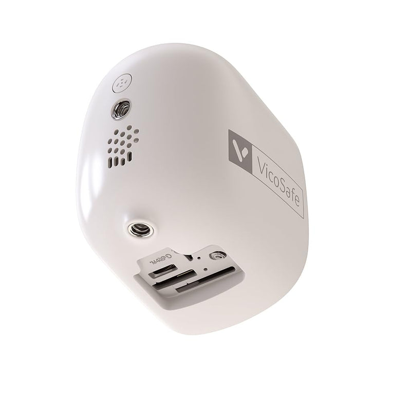 VicoHome CG6 Outdoor Security Camera Wireless, 2K Color Night Vision, AI Motion Detection, 2-Way Talk, Battery-Powered WiFi, IP65 Weatherproof, Spotlight Siren Alarm, Free Cloud/SD Storage White