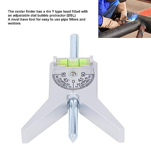  [AUSTRALIA] - Pipe Center Finder Punch Tool and Marker Tool for Pipes 1/2" and Larger, Pipefitter Tools With Centering Head, Measure Pipe Diameter for Accurate Pipe Diameter Measurement and Marking