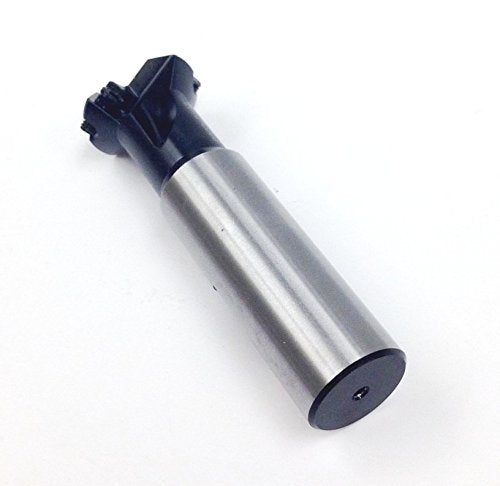 HHIP 2076-0003 45 Degree 2-Insert Index able Chamfering End Mill, 1-1/8" Cutting Diameter, 3/4" Shank, 3.35" OAL 1-1/4"