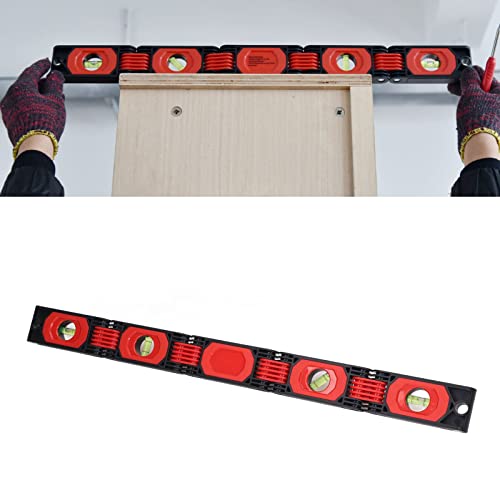  [AUSTRALIA] - Folding Level Ruler with 2 Bubble Levels for Construction Carpentry and DIY Measuring