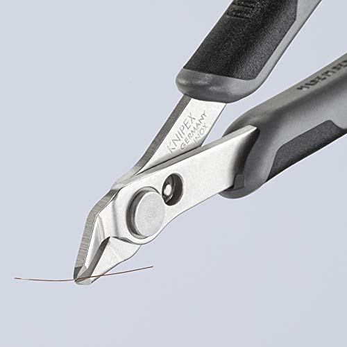 KNIPEX Tools 78 03 125 ESD Electronic Super-Knips, 5-Inch 5-Inch without Lead Catcher