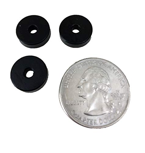 Isolate It: Sorbothane Vibration Isolation Washer 70 Duro (.13" ID - 0.5" OD - .13" Deep) - 12 Pack