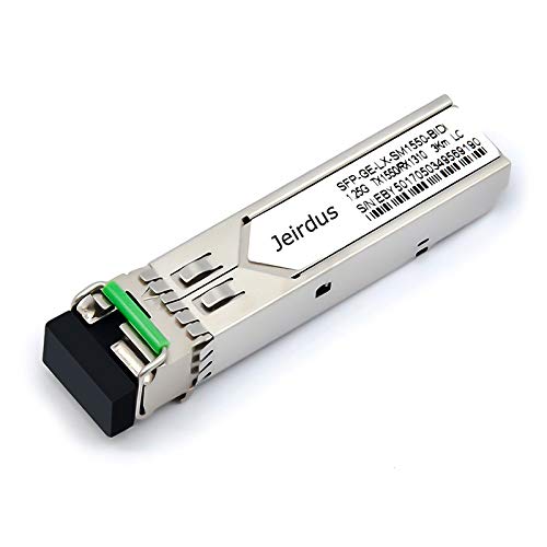 for Cisco 1Pair 3KM GLC-BX-U and GLC-BX-D 1.25G BIDI WDM SFP Module Transceiver Simplex LC 1310/1550 nm For Cisco SFP-WDM: 3km
