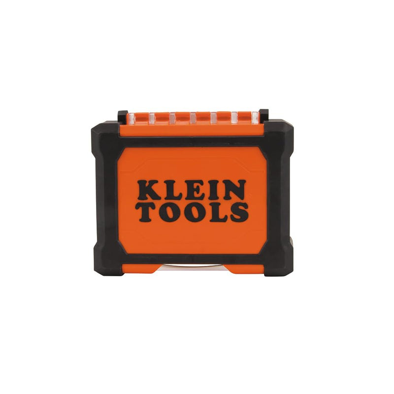 Klein Tools 32217 Drill Tap Tool Kit, 8-Piece, for Aluminum-Brass-Copper-Plastic-Mild Steel, Quick Connect Power Tools Compatible