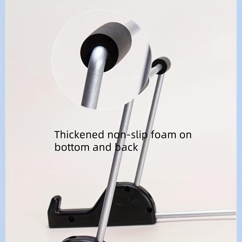 Tablet Stand, Adjustable Universal Holder – Desk Tablet Stand for 4-13" Tablets, E-Readers, Phones, Gaming Consoles, Desk Accessories for Home, Office, Video Calls & Live Streaming