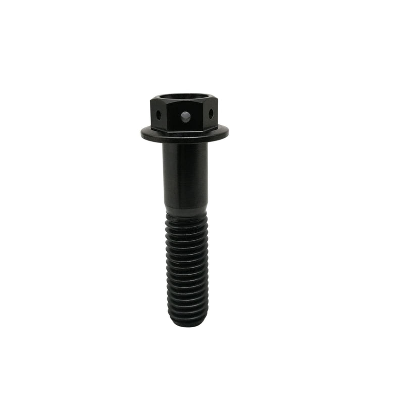 RISON Titanium Bolts - Hex Head Black GR5 Titanium Screws M10x1.25x60mm Pack of 5