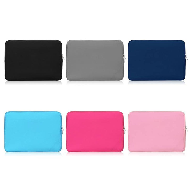 2 Pack Tablet Sleeve Bag for 8.4-11 Inch Tablets, Foam Zipper Protective Pouch Soft Cover for Travel