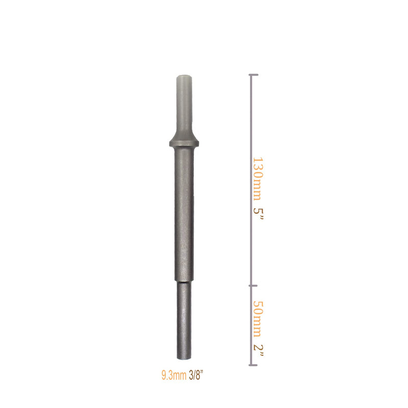 7" (177mm) Extra Long .401" Air Hammer Drift Punch Set 3/16" to 1/2" Punches Bits Compatible with ATD-5736