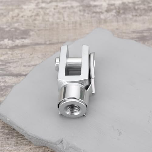 4Pcs 5/16UNF Quick Release Clevis with Spring Pin Air Cylinder Rod Clevis 42mm Length 4
