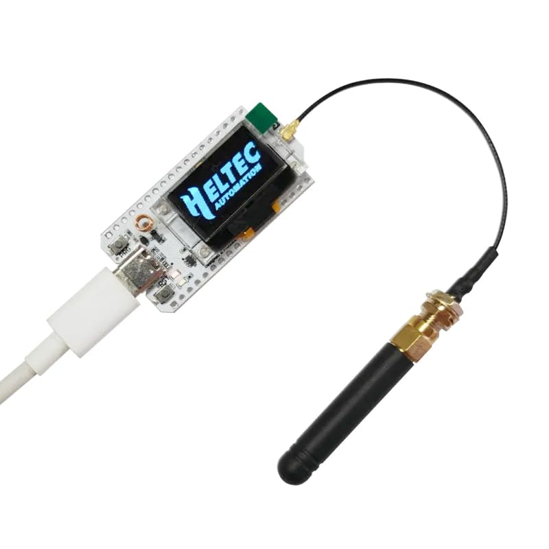 WiFi LoRa 32 V3 ESP32-S3FN8 SX1262 Development Board 902-928MHz Integrated WiFi BLE LoRa with Antenna Onboard 0.96-inch OLED Display for Meshtastic LoRaWAN (WiFi LoRa 32 V3) WiFi LoRa 32 V3
