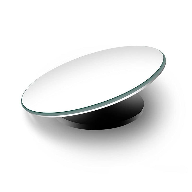 Yusheng 2PCS Mini Blind Spot Mirror, 1.57" Round HD Glass Convex Rear View Mirror, Strong Adhesive for Car (40mm, Frameless)