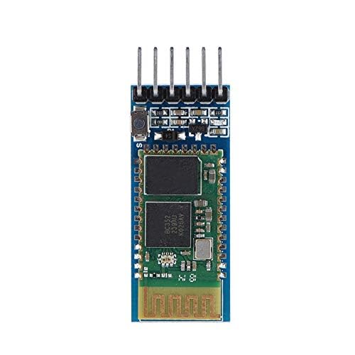 Estink HC-05 Wireless Bluetooth Module, UART RS232 Serial Converter, Supports Bluetooth Connection via at Command, Transmits UART Data, EDR 2Mbps/3Mbps, Full Speed Operation, Compact Size