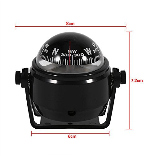 Acouto Dashboard for Trucks, Multi-Purpose Car Mount Sea Marine Bracket Mount Voyager Outside for Boat Caravan Truck Watercraft White