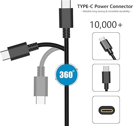 Slim 140W USB‑C Laptop Charger fit for Lenovo Legion Pro 5 5i 7 7i Legion 9 | Slim Pro 7 9 Yoga Pro 7 9 IdeaPad Pro 5 ThinkPad Z16 P16s P14 Y9000P Y7000P R9000P ADL140YDC3A
