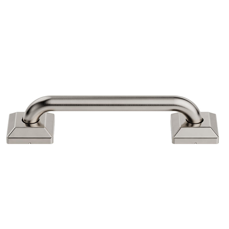  [AUSTRALIA] - JoyRain 9" Multi-Function Safety Grab Bar | Wall-Mounted Support Handle for Shower, Bathtub, Toilet & Door (Stability Aid for Elderly & Disabled) Brushed 9 Inch