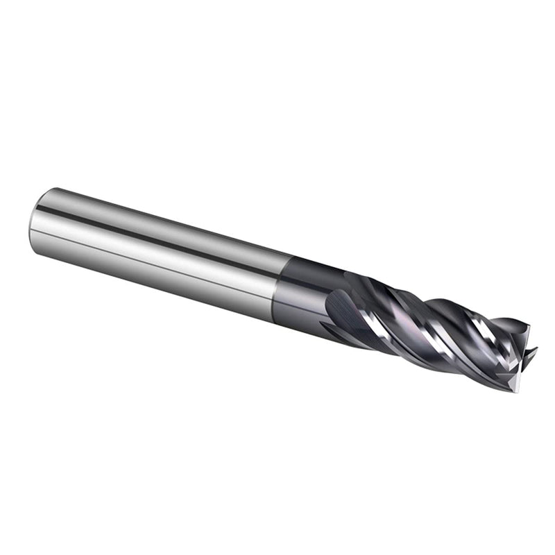 5 Pcs 5mm CNC Carbide End Mill Set, 4 Fultes Milling Cutter,Tungsten End Milling Bits Tool