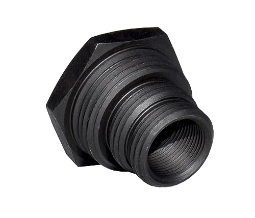 Steel Thread Adapter Convert 5/8-24 to 3/4 NPT, 13/16-16, 3/4-16 (Pack of 2) 3/4 inch (Height), 3/4 inch (Diameter) (Pack of 2)