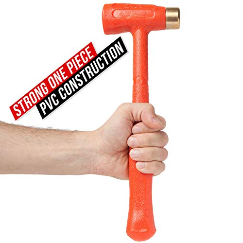 TuffMan Tools Roll Pin Punch Set & 1.5 lb Dead Blow Hammer, Great for Gunsmiths, Gun Building, Handymen & Watchmakers, Use to Remove Pins on Cars & Boats