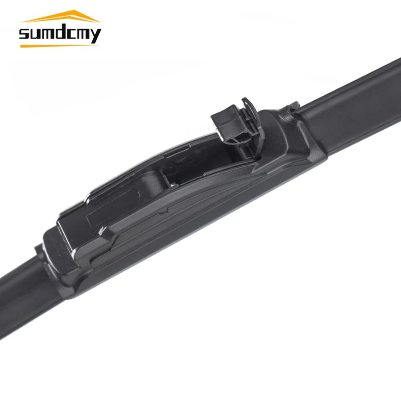 20"+20" Windshield Wiper Blade Replacement for 2003-2014 Ford E-150 E-250 E-350 Super Duty 2005-2010 Ford Explorer 2009-2014 Nissan Cube Front Windscreen Wiper for U/J hook CM2020