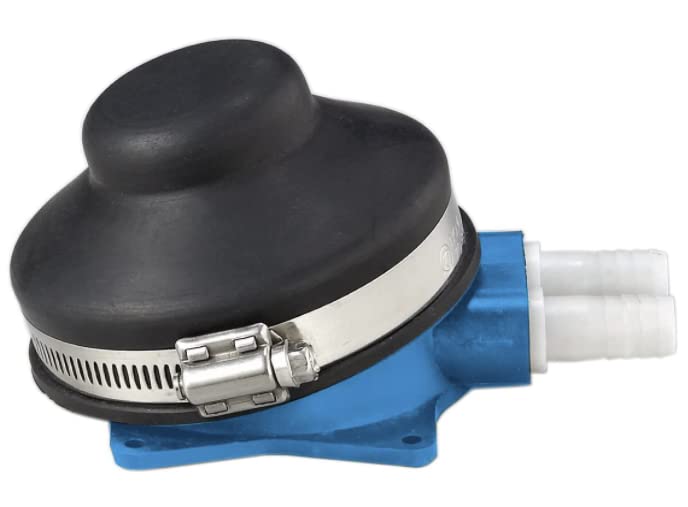 2147 Foot Pump Suitable for 1/2'' Flexible Hose Rubber & Nylon Marine RV Boat Galley Toilet Wash Basin