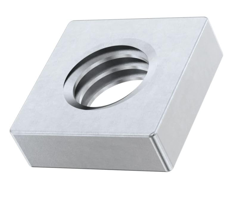 M3nS - Thin M3 Square Nuts for PRUSA - A2 Stainless DIN 562 (Quantity 100)