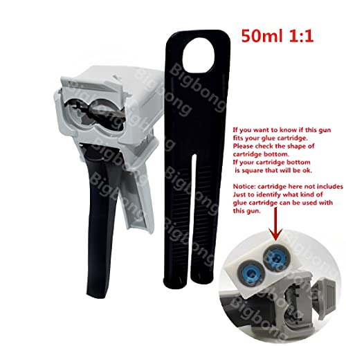 Bigbong 50ml 1:1 Epoxy Resin Glue AB Dispensing Gun Dispenser Applicator