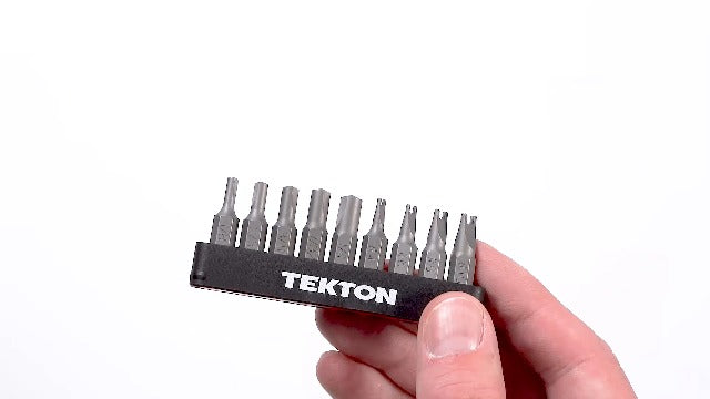 TEKTON 1/4 Inch Security Bit Driver and Bit Set, 37-Piece | DBH93102