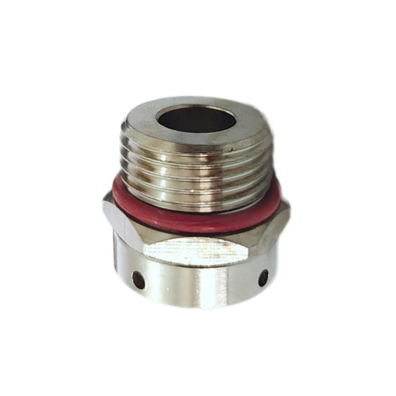 Hydraulic Breather Vent Plug M20 Breather Vent for Vacuum Relief or Pressure Equalization on Gear Boxes, Oil Tanks, & Reservoirs - Metal Brass Nickel Plated Waterproof