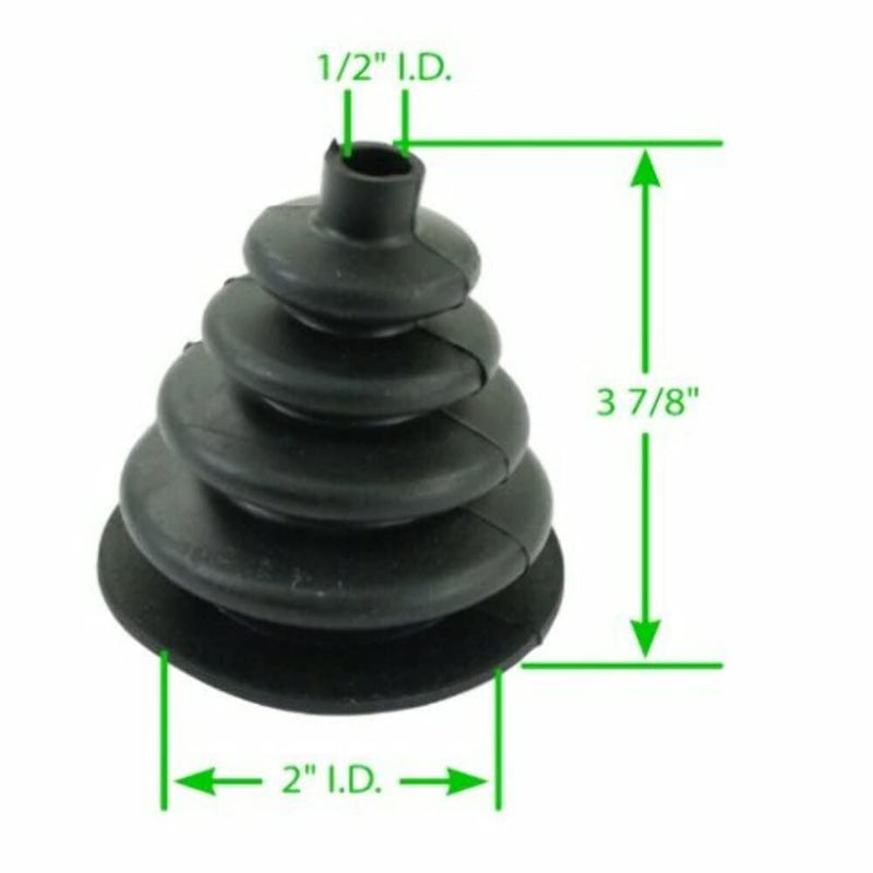 Gear Shift Boot, Black Neoprene, Fits Most Shifters, Compatible with Dune Buggy
