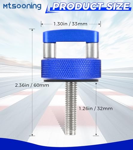 Hard Top Quick Removal Fastener Thumb Screw, Blue D Ring Bolts Thumb Screw