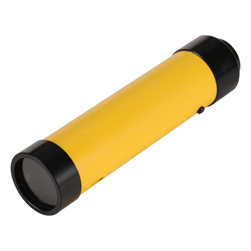 MOETER Hand Level 2.5X Pocket Sight Level for Surveying, Compact Hand Held Eye Level Sight Tool with Bubble Vial for Construction, Grading, Landscaping, and Outdoor Leveling Yellow
