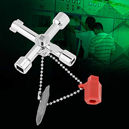 Joyzan 4 Way Cross Key, Water Key Set Utility Multifunctional Sillcock Bit