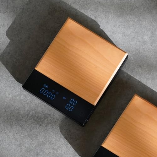 watchget Coffee Scale Wooden Pad Heatproof for TIMEMORE Basic