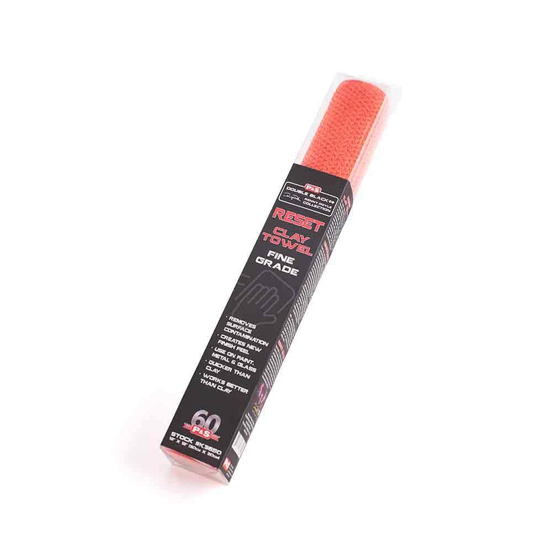 P & S Professional Detail Products - Clay Decontamination Towel - Effective Cleaning & Release of Paint Contaminants; Increase Wax & Sealant Bond; Enhance Gloss & Depth of Color; Fine Grade-12" x 12"