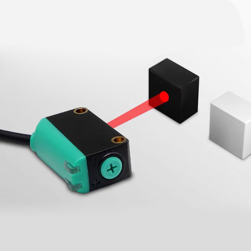 BGSX-LS61 Photoelectric Sensors, Background Suppression Diffuse Photoelectric Switch, Not Affected by Object Color(NPN Output) BGSX-LS61(NPN) Industry