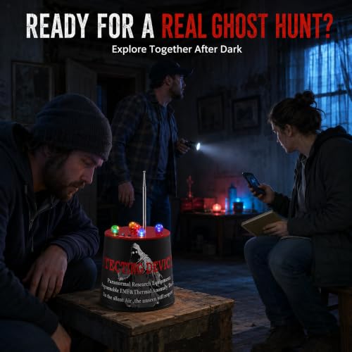 Ghost Hunting Equipment EMF Detector Temperature Detection 5 Levels Male