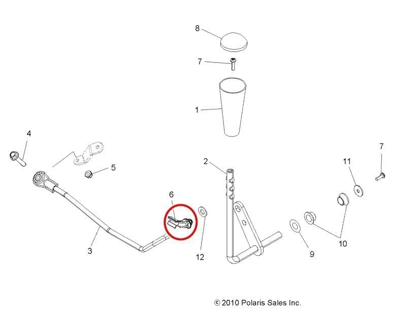 ATV Snap Linkage Bushing 5436722 Compatible with Polaris Ace,Sportsman 500,Sportsman 570,Sportsman 850,Sportsman SP 570